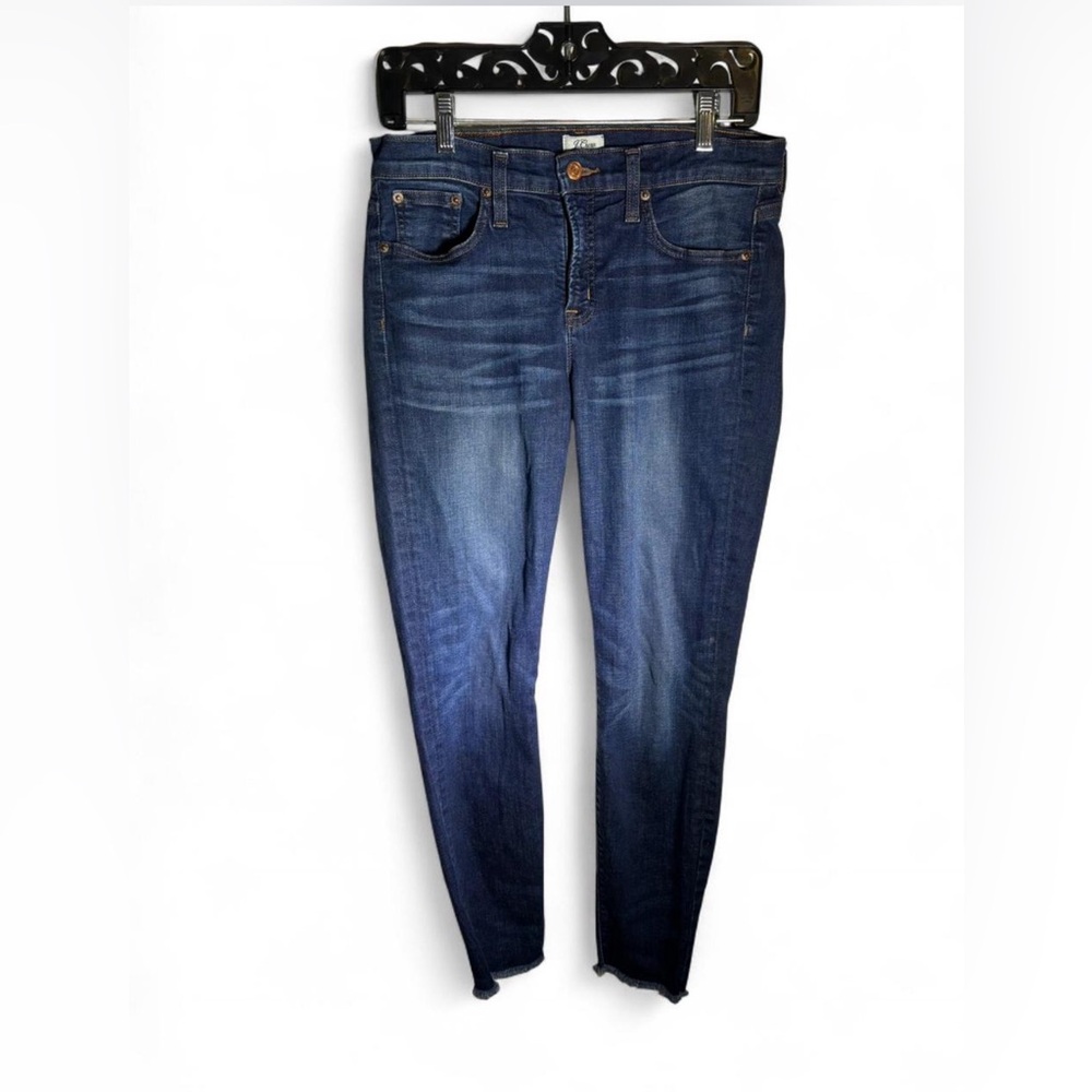 J. Crew Dark Blue Skinny Jeans